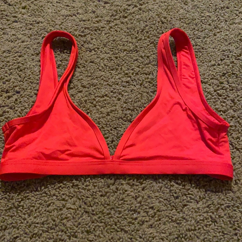 NWOT lulus bikini top size S & M available red cute